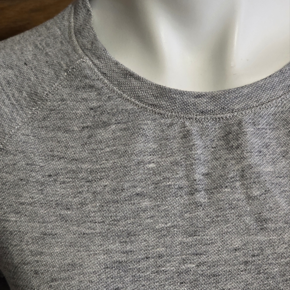 Jcrew Factory 3/4 Sleeve Sweatshirt Dress Light Gray Size XS - Picture 6 of 12